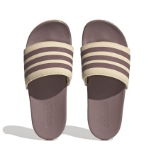 adidas Badeschuhe Adilette Comfort beige/violett Damen